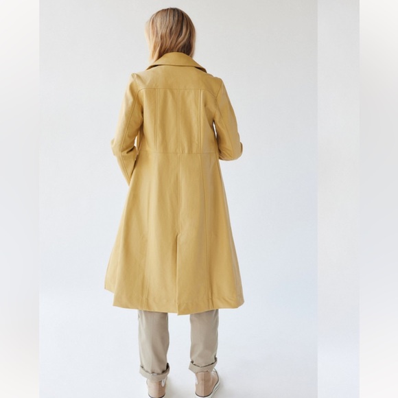 Lara Vegan Leather Coat by Urban Outfitters - Picture 2 of 9